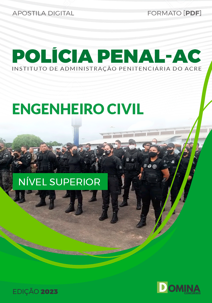 Apostila Concurso Polícia Penal AC 2023 Engenheiro Civil