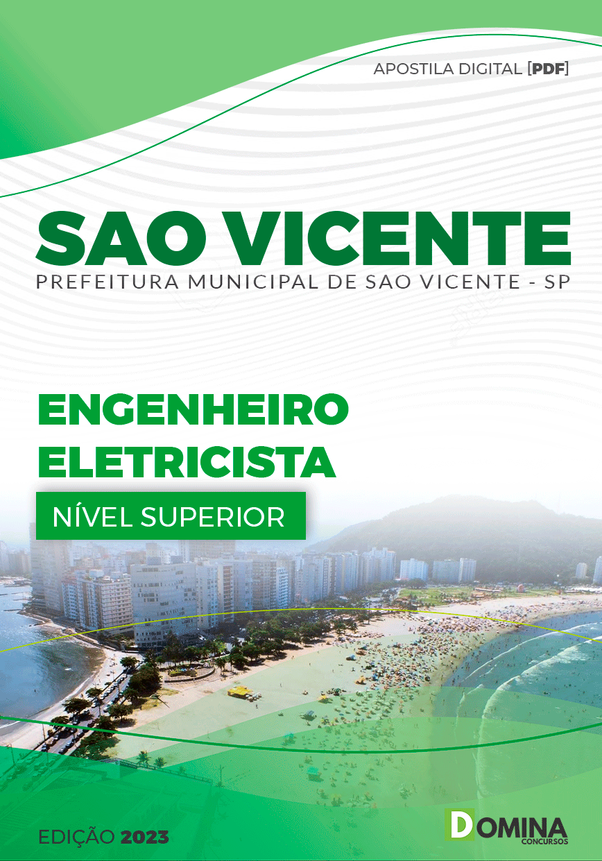 Apostila Pref São Vicente SP 2023 Engenheiro Eletricista