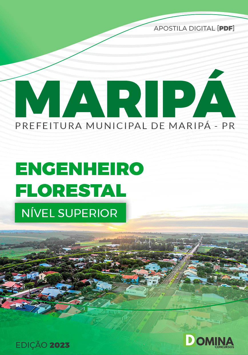 Apostila Concurso Pref Maripá PR 2023 Engenheiro Florestal
