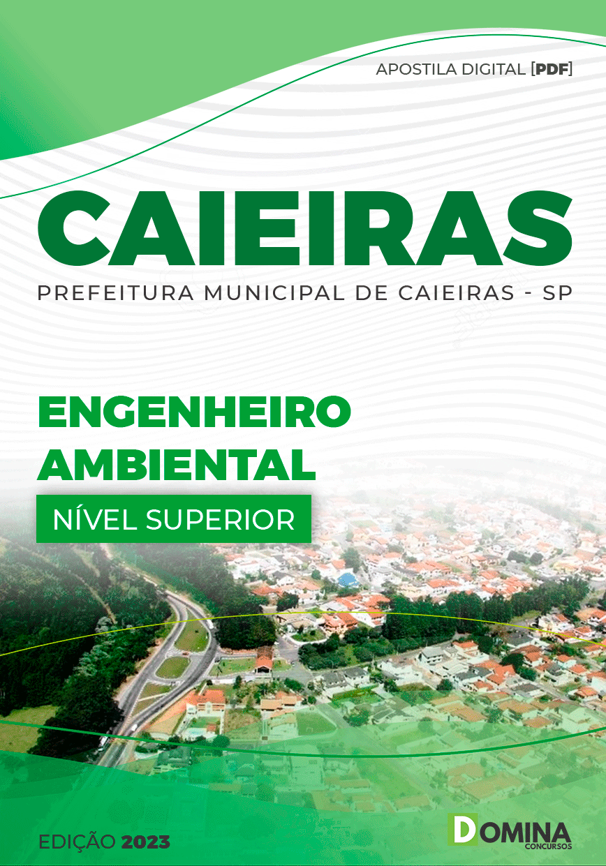 Apostila Concurso Pref Caieiras SP 2023 Engenheiro Ambiental