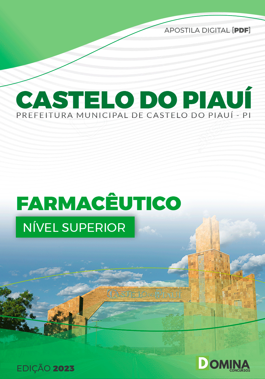 Apostila Pref Castelo do Piauí PI 2023 Farmacêutico