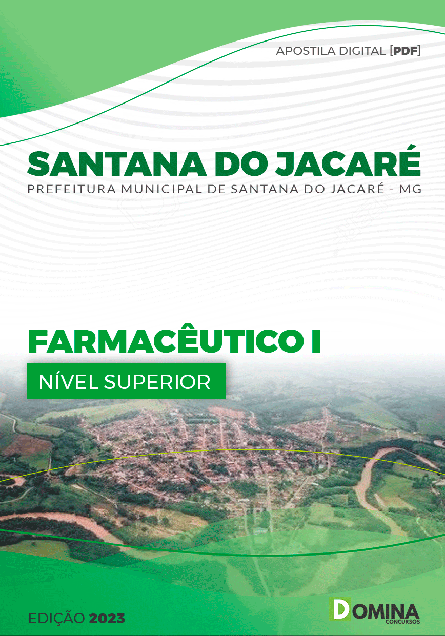 Apostila Pref Santana Jacaré MG 2023 Farmacêutico