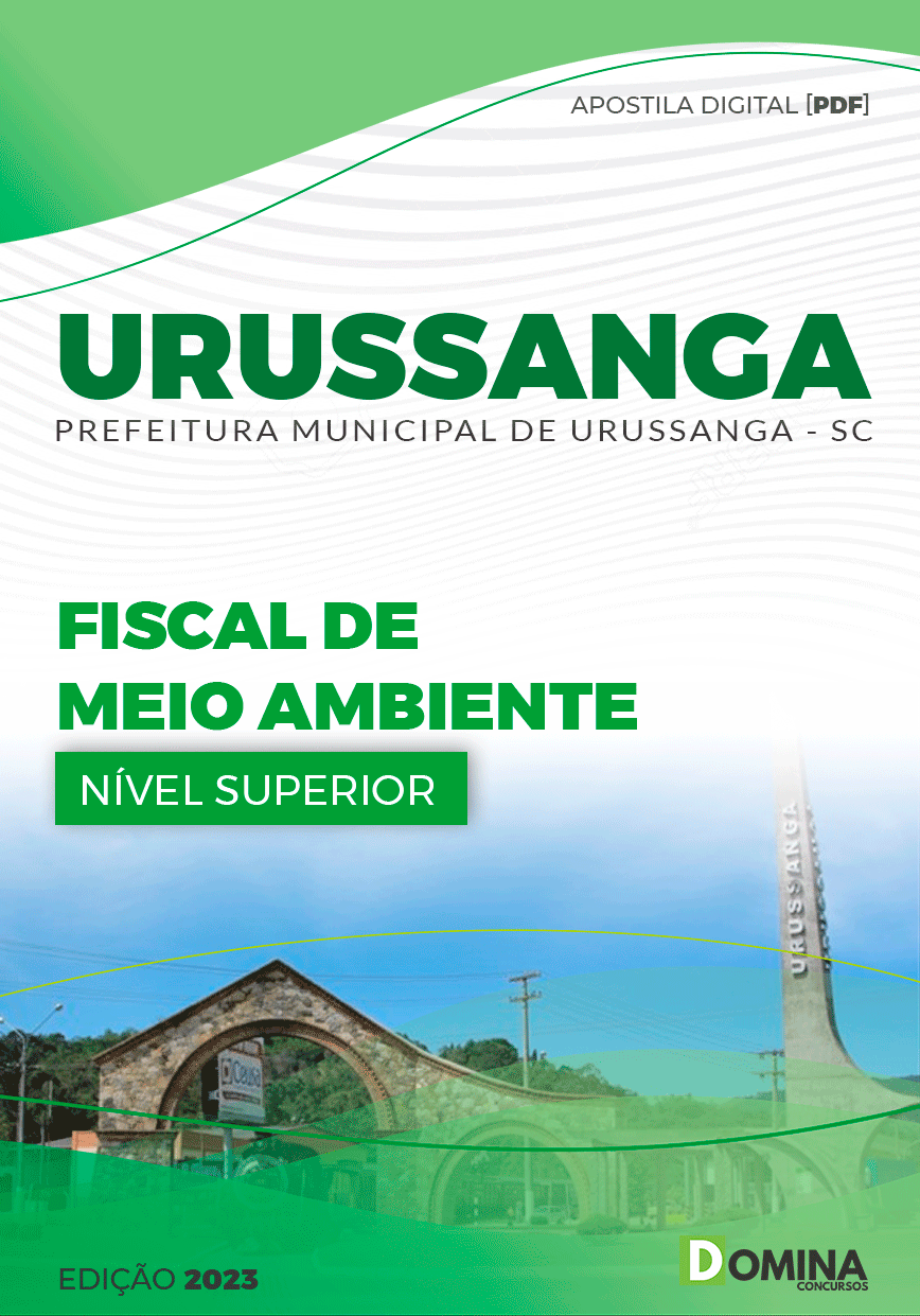 Apostila Concurso Pref Urussanga SC 2023 Fiscal Meio Ambiente