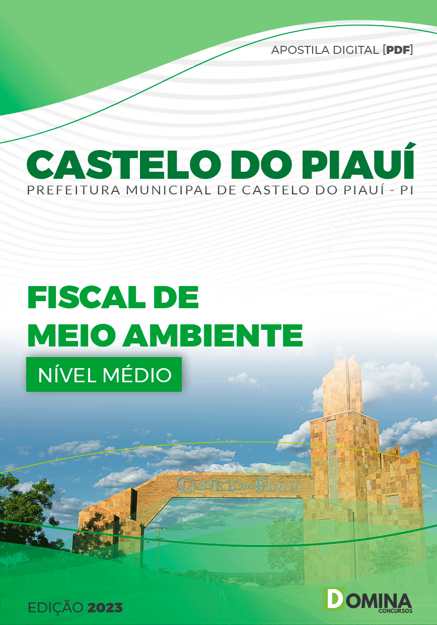 Apostila Pref Castelo do Piauí PI 2023 Fiscal Meio Ambiente