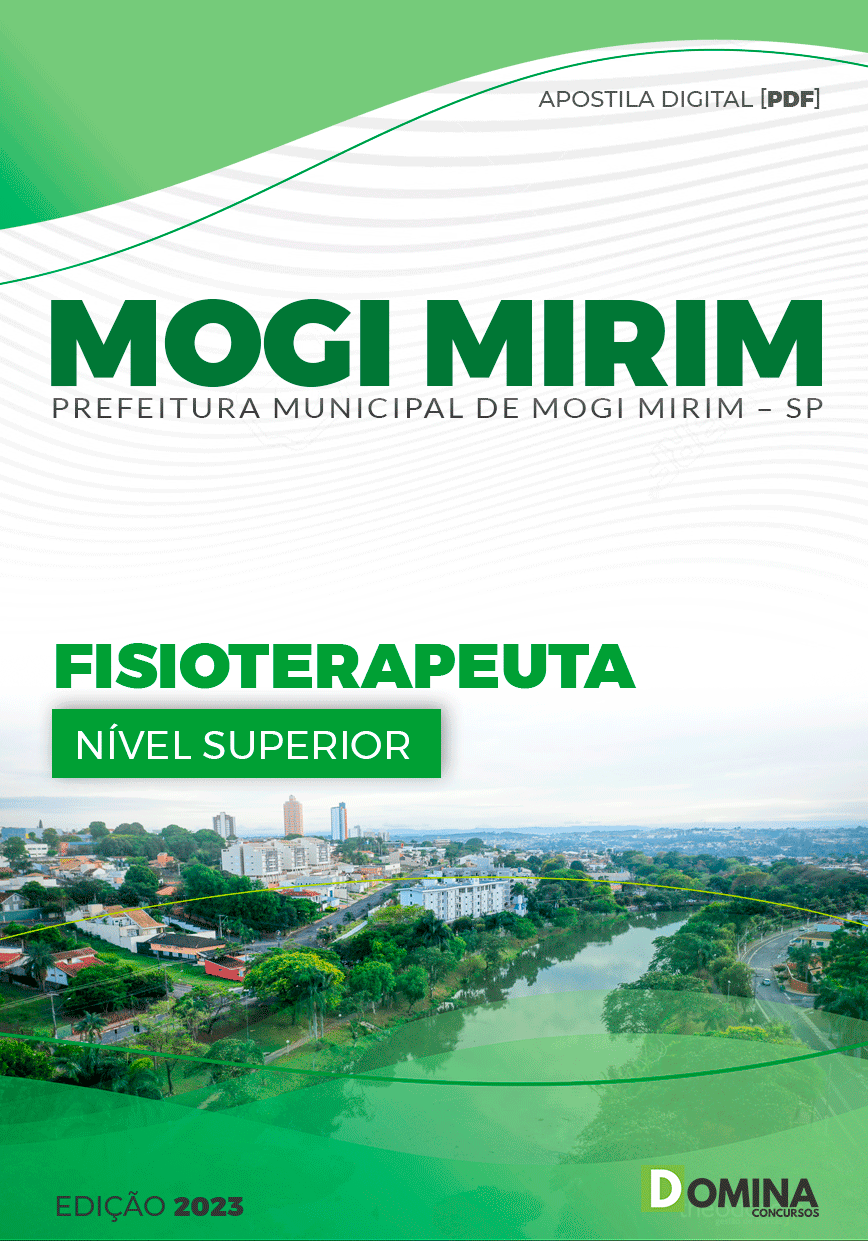 Apostila Concurso Pref Mogi Mirim SP 2023 Fisioterapeuta