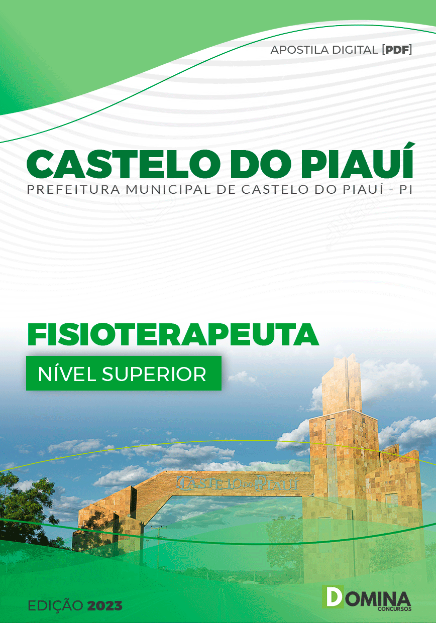 Apostila Pref Castelo do Piauí PI 2023 Fisioterapeuta