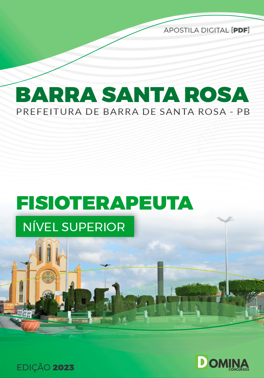 Apostila Pref Barra Santa Rosa PB 2023 Fisioterapeuta