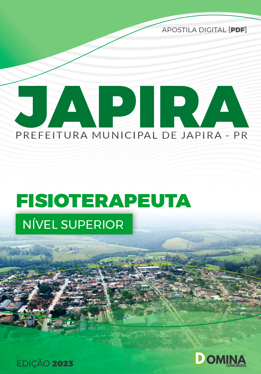 Apostila Concurso Pref Japira PR 2023 Fisioterapeuta