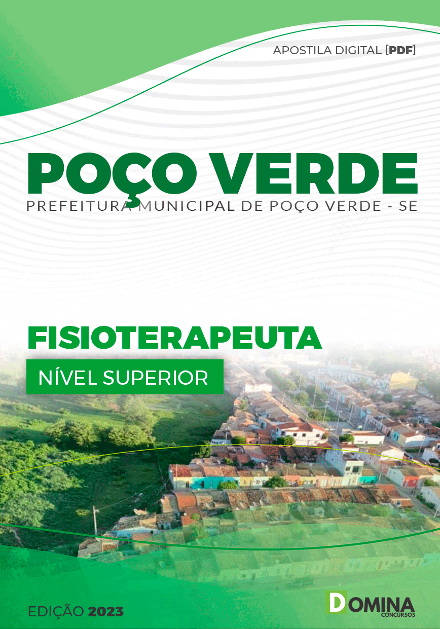 Apostila Concurso Pref Poço Verde SE 2023 Fisioterapeuta