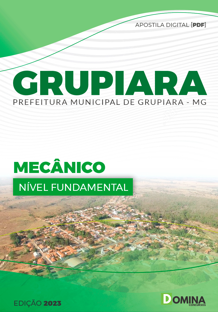 Apostila Concurso Pref Grupiara MG 2023 Mecânico