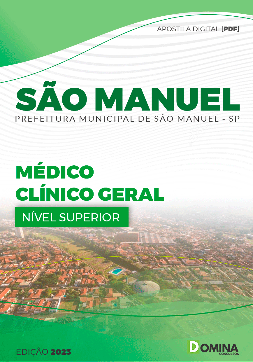 Apostila Digital Pref São Manuel SP 2023 Médico Clínico Geral