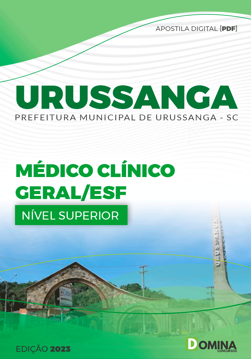 Apostila Pref Urussanga SC 2023 Médico Clínico Geral ESF