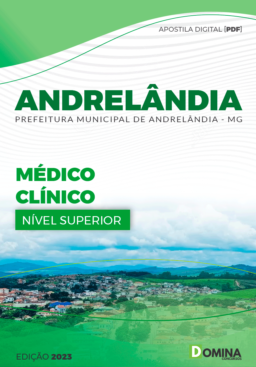 Apostila Pref Andrelândia MG 2023 Médico Clínico
