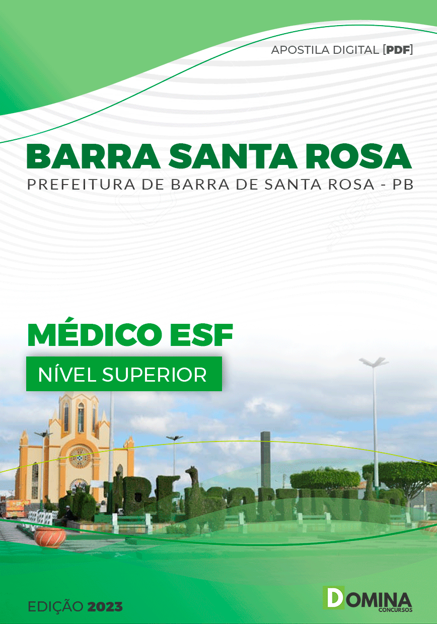 Apostila Pref Barra Santa Rosa PB 2023 Médico ESF