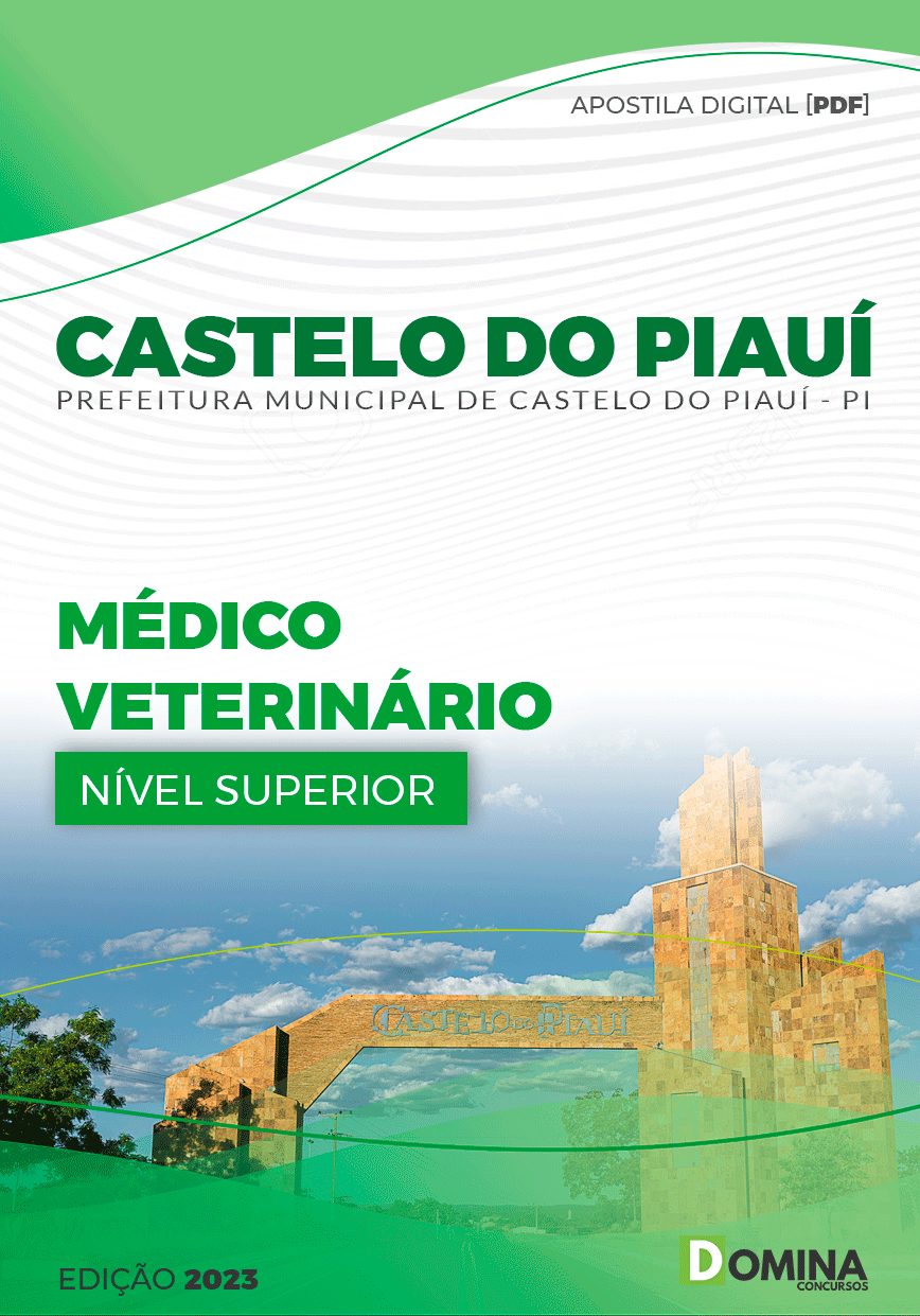 Apostila Pref Castelo do Piauí PI 2023 Médico Veterinário