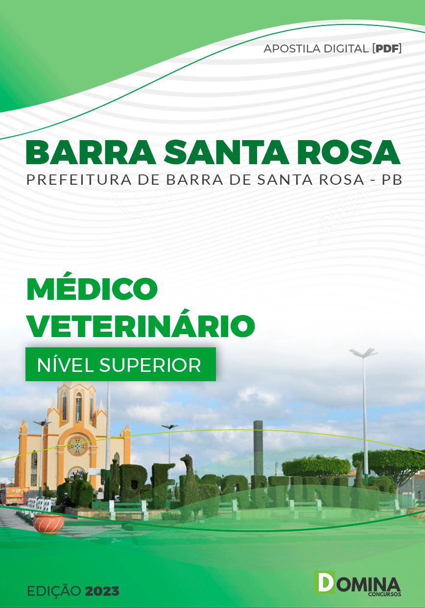 Apostila Pref Barra Santa Rosa PB 2023 Médico Veterinário