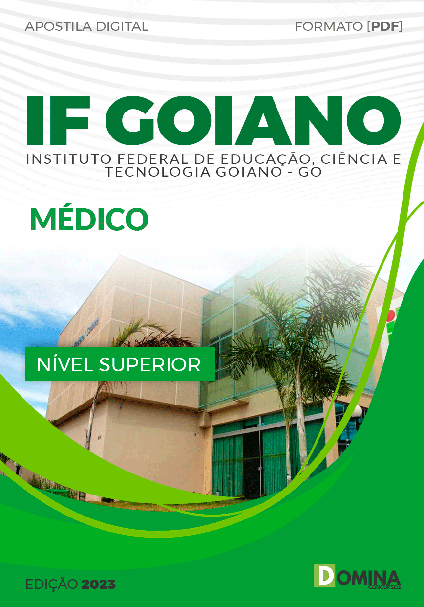 Apostila Digital Concurso IF Goiano GO 2023 Médico