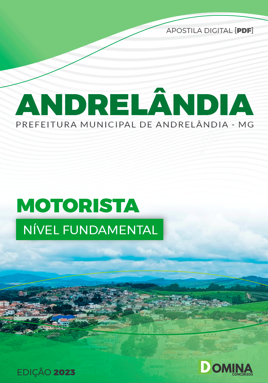 Apostila Concurso Pref Andrelândia MG 2023 Motorista