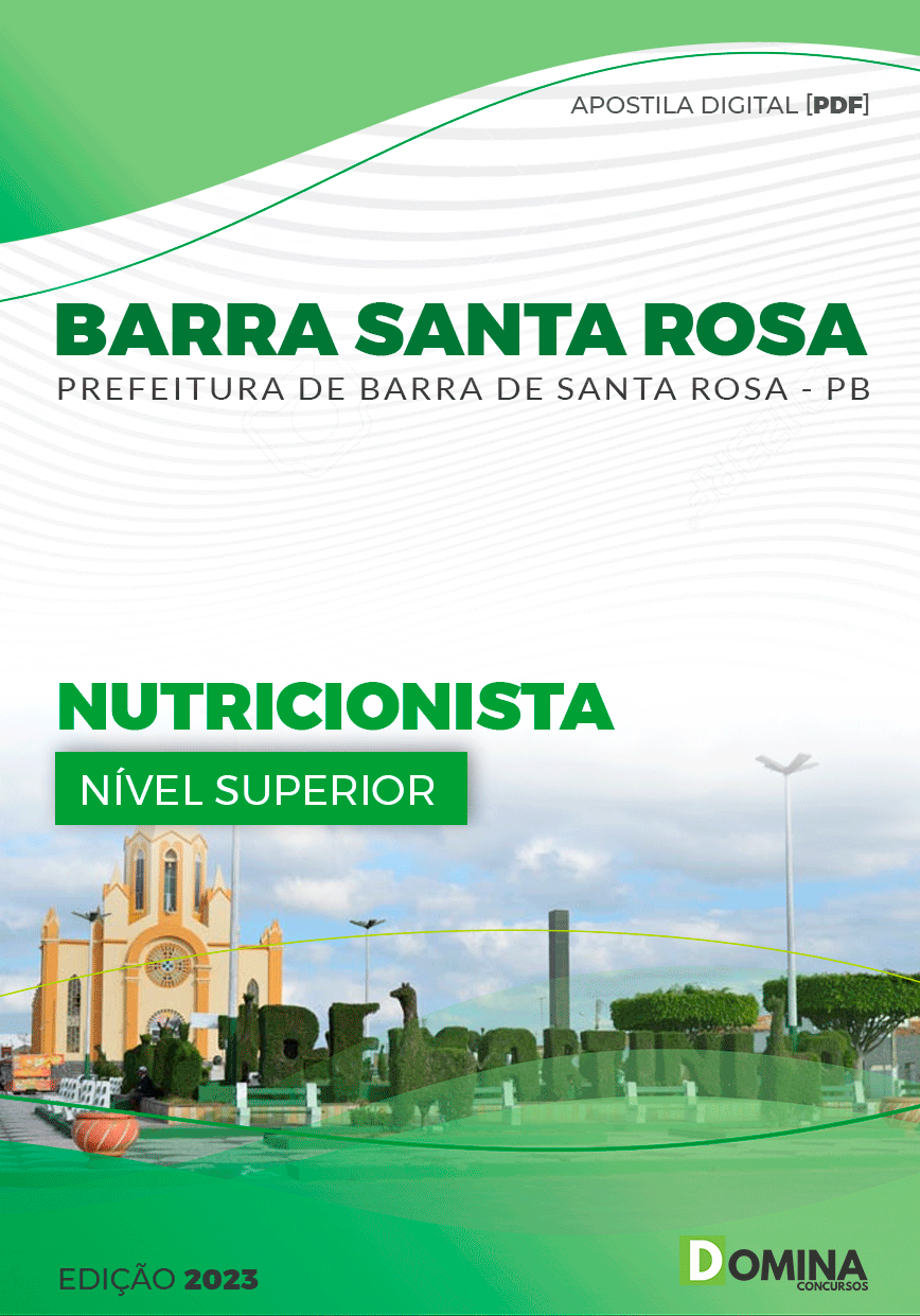 Apostila Pref Barra Santa Rosa PB 2023 Nutricionista