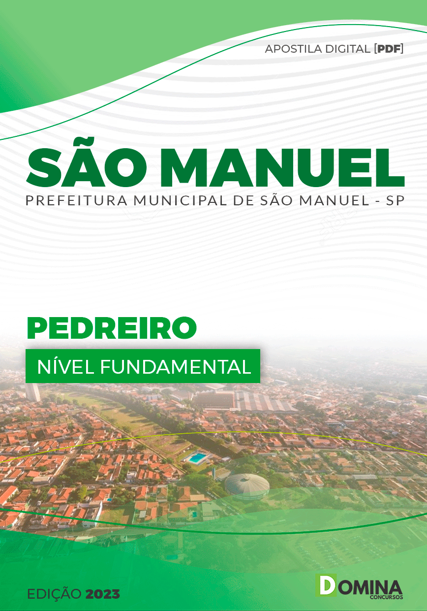 Apostila Digital Pref São Manuel SP 2023 Pedreiro