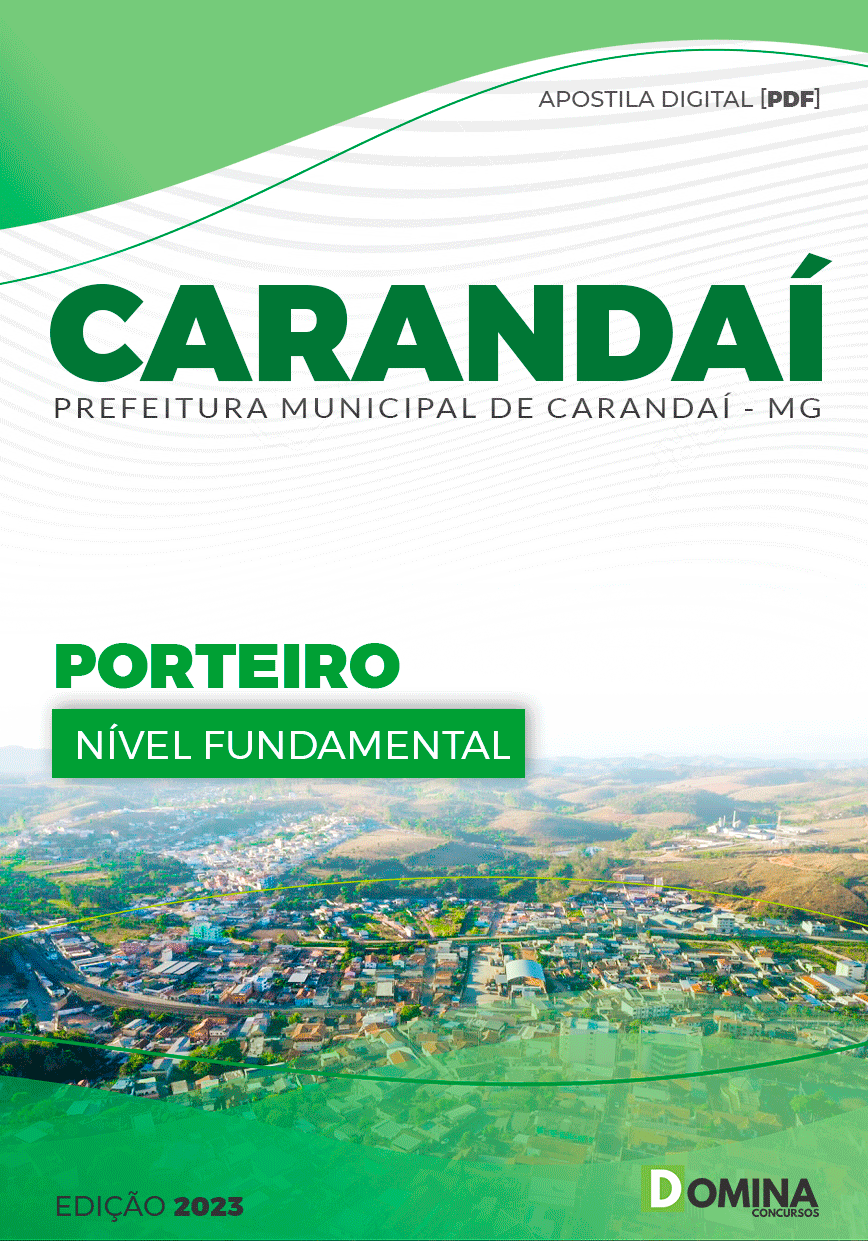 Apostila Concurso Pref Carandaí MG 2023 Porteiro