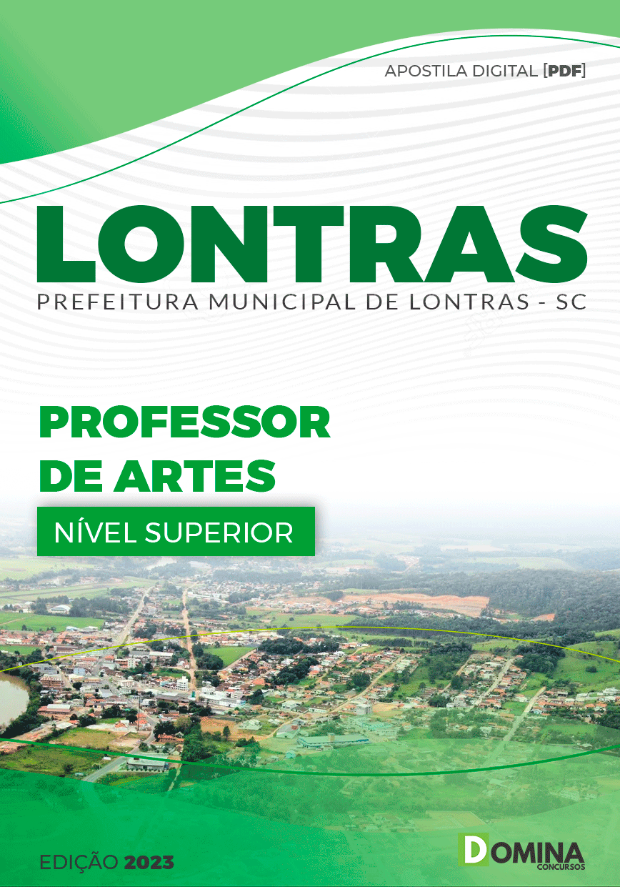 Apostila Concurso Pref Lontras SC 2023 Professor Artes