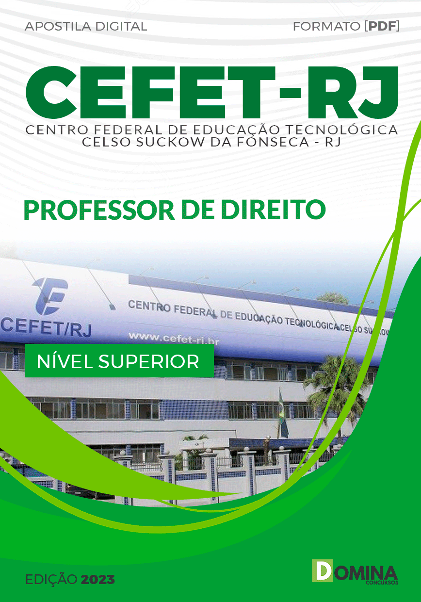 Apostila Concurso CEFET RJ 2023 Professor Direito