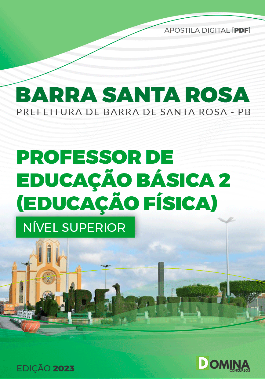 Apostila Pref Barra Santa Rosa PB 2023 Professor EB II Educação Física