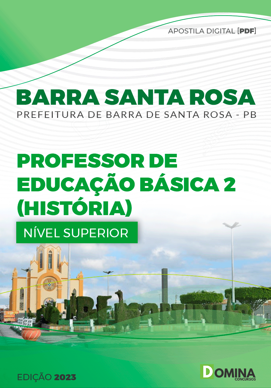 Apostila Pref Barra Santa Rosa PB 2023 Professor EB II História