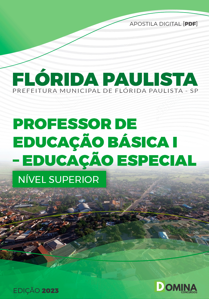 Apostila Pref Flórida Paulista SP 2023 Professor Educação Básica I