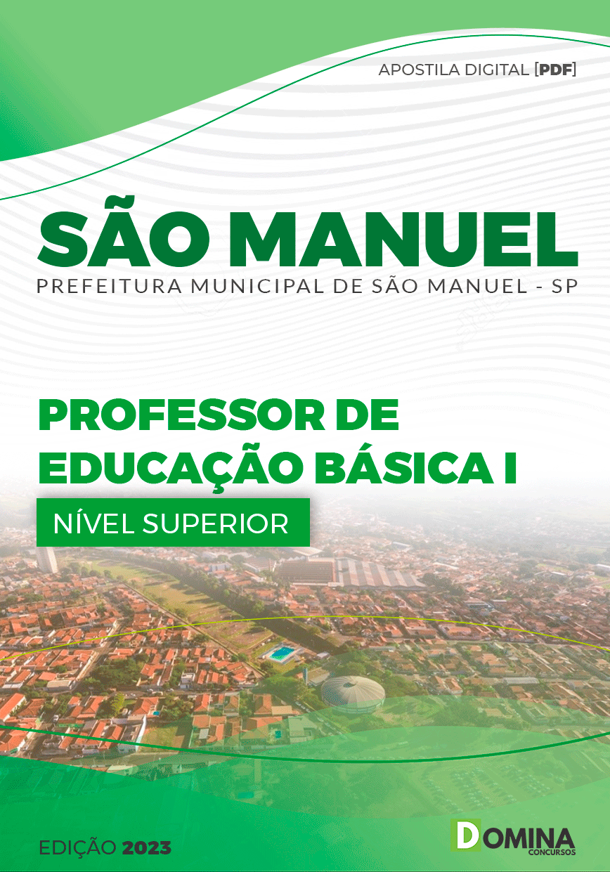 Apostila Pref São Manuel SP 2023 Professor Educação Básica I