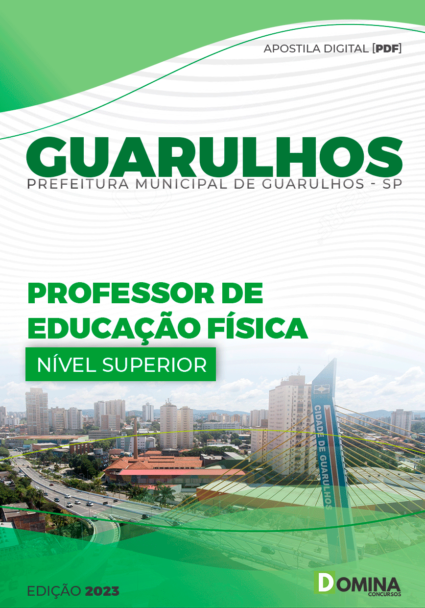 Apostila Pref Guarulhos SP 2023 Professor Educação Física