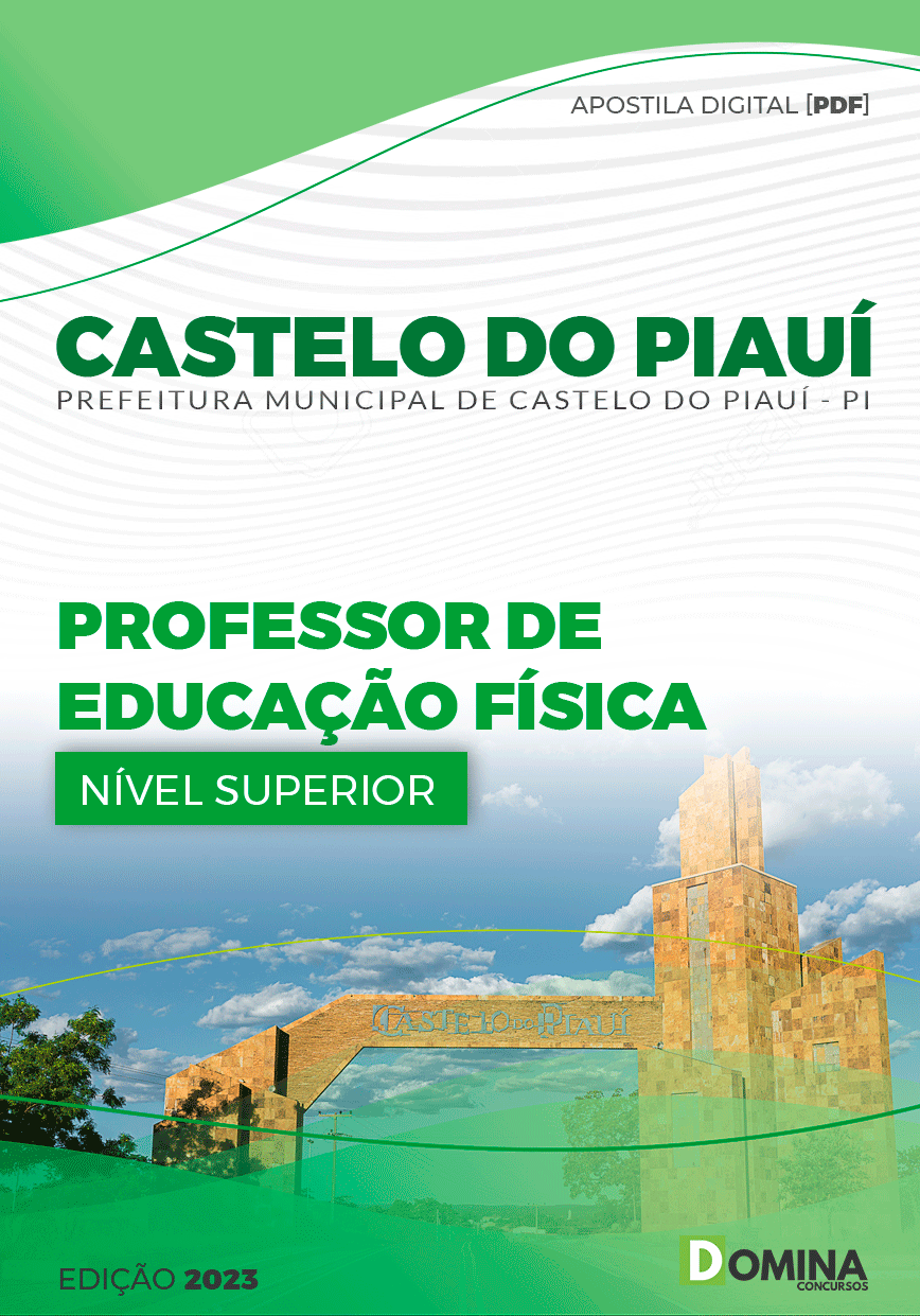 Apostila Pref Castelo do Piauí PI 2023 Professor Educação Física