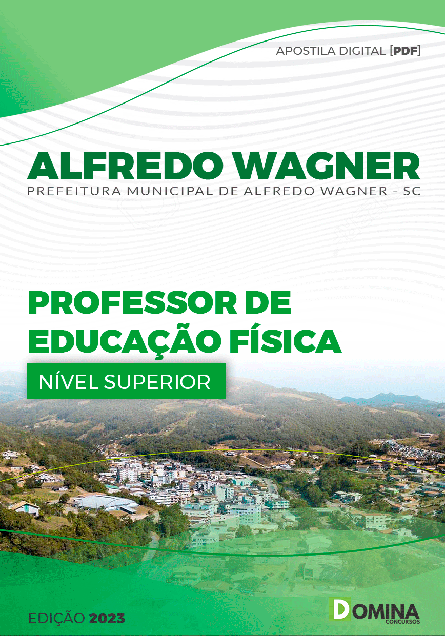Apostila Pref Alfredo Wagner SC 2023 Professor Educação Física