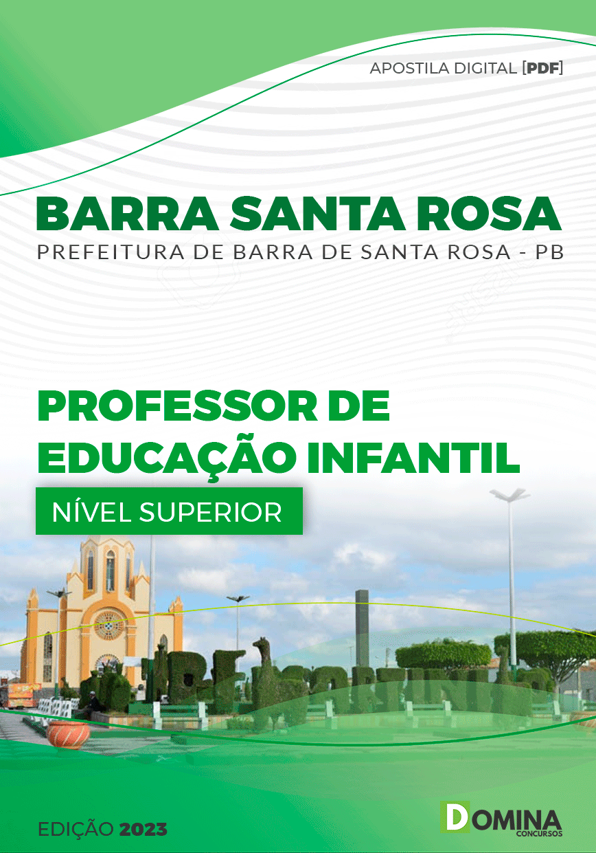 Apostila Pref Barra Santa Rosa PB 2023 Professor Educação Infantil