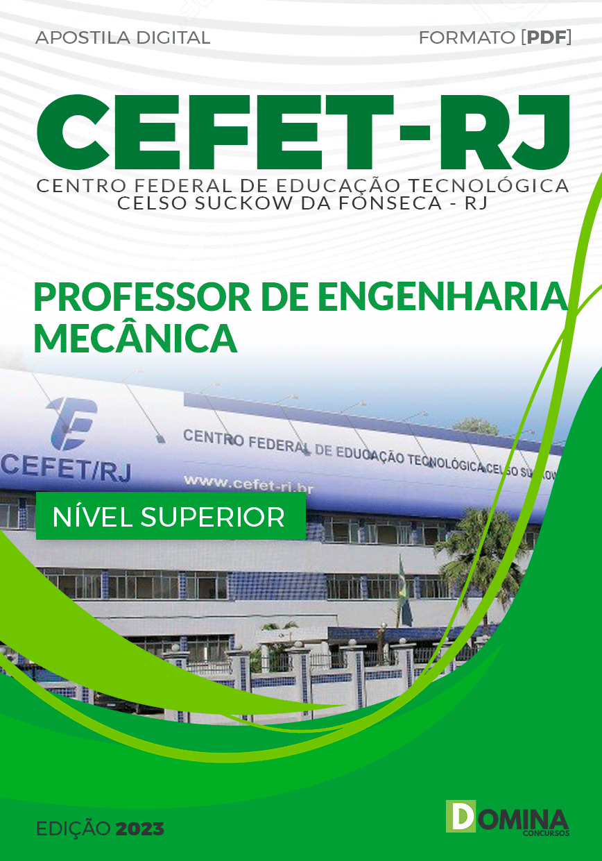Apostila CEFET RJ 2023 Professor Engenharia Mecânica