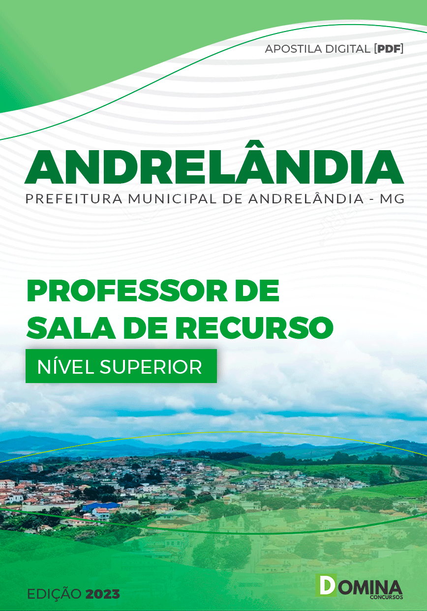 Apostila Pref Andrelândia MG 2023 Professor Sala Recurso