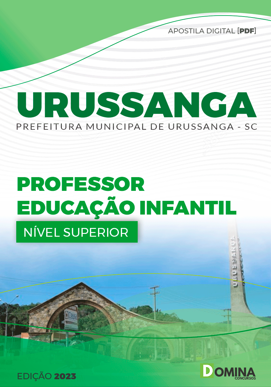 Apostila Concurso Pref Urussanga SC 2023 Professor Educação Infantil