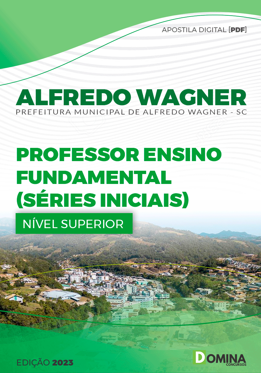 Apostila Pref Alfredo Wagner SC 2023 Professor Ensino Fundamental
