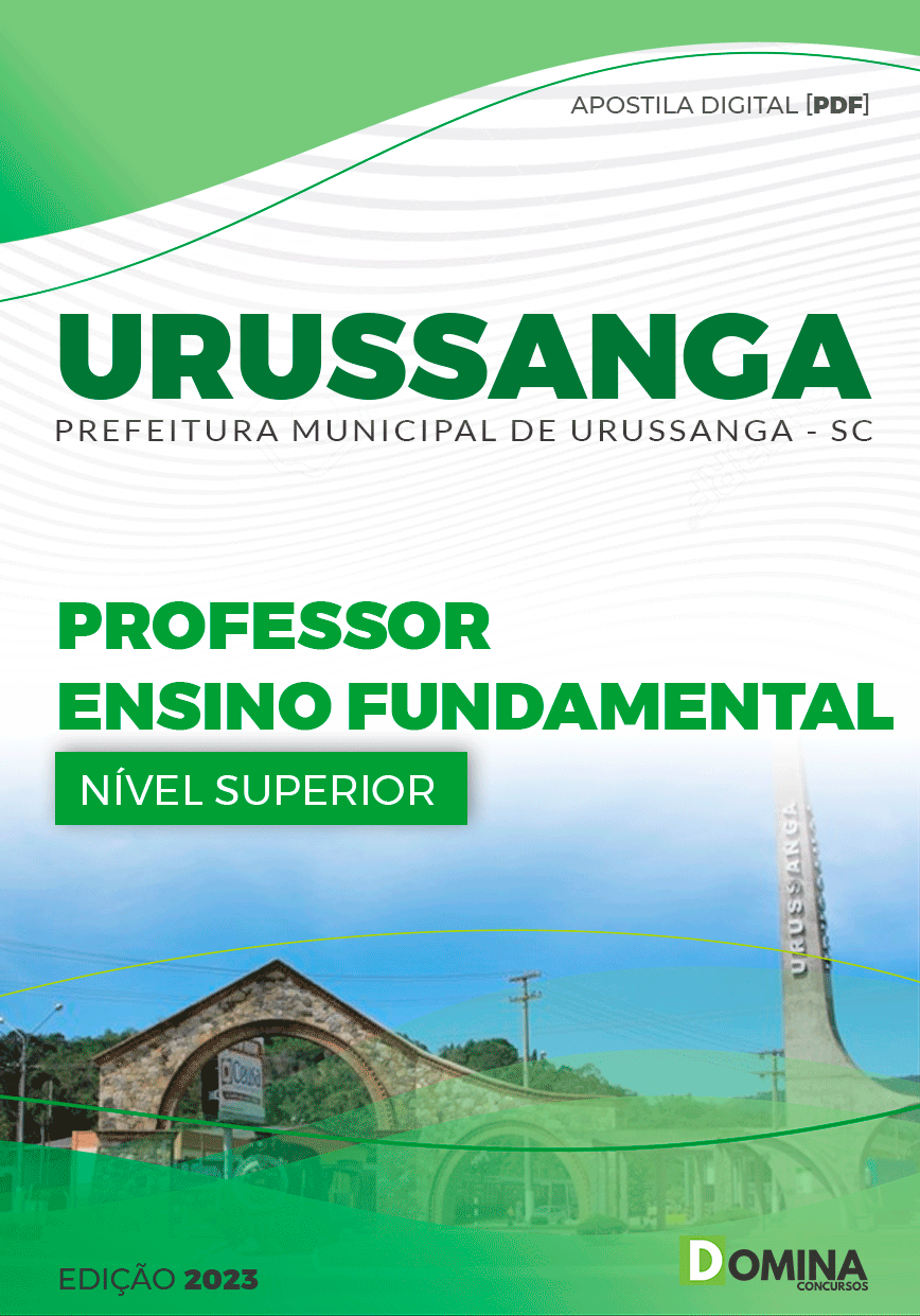 Apostila Pref Urussanga SC 2023 Professor Ensino Fundamental