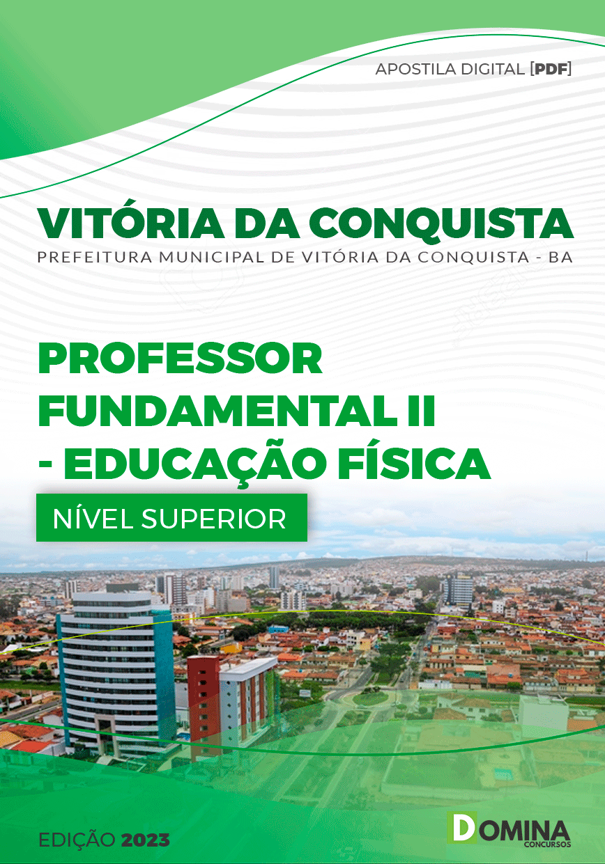 Apostila Pref Vitória Conquista BA 2023 Professor Fund II Ed Física