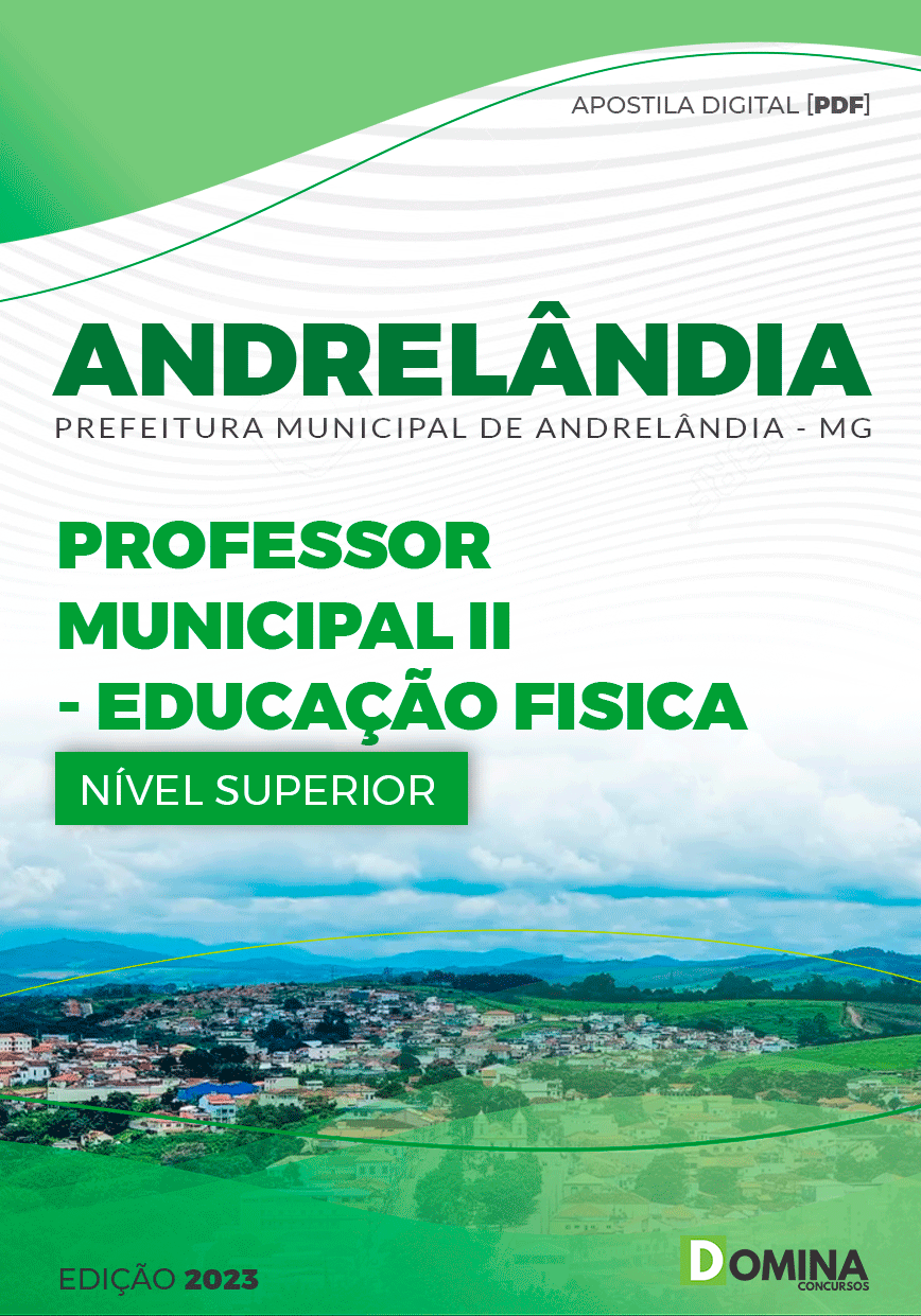 Apostila Pref Andrelândia MG 2023 Prof Municipal II Educação Física II