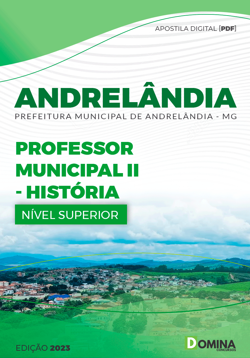 Apostila Pref Andrelândia MG 2023 Professor Municipal II História