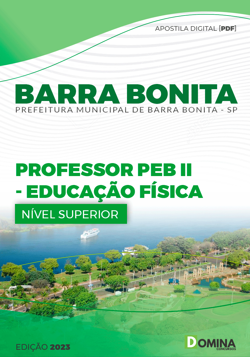 Apostila Pref Barra Bonita SP 2023 Professor PEB II Física