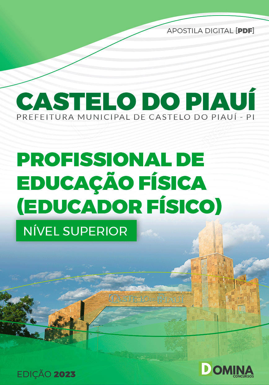 Apostila Pref Castelo do Piauí PI 2023 Profissional Educação Física