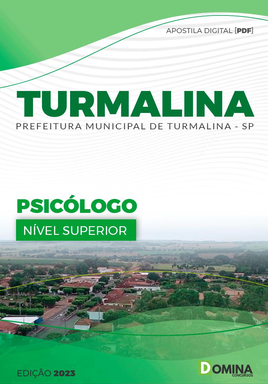 Apostila Concurso Pref Turmalina SP 2023 Psicólogo