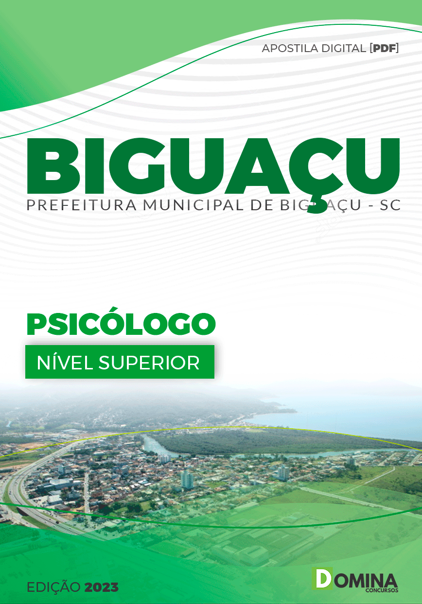 Apostila Concurso Pref Biguaçu SC 2023 Psicólogo