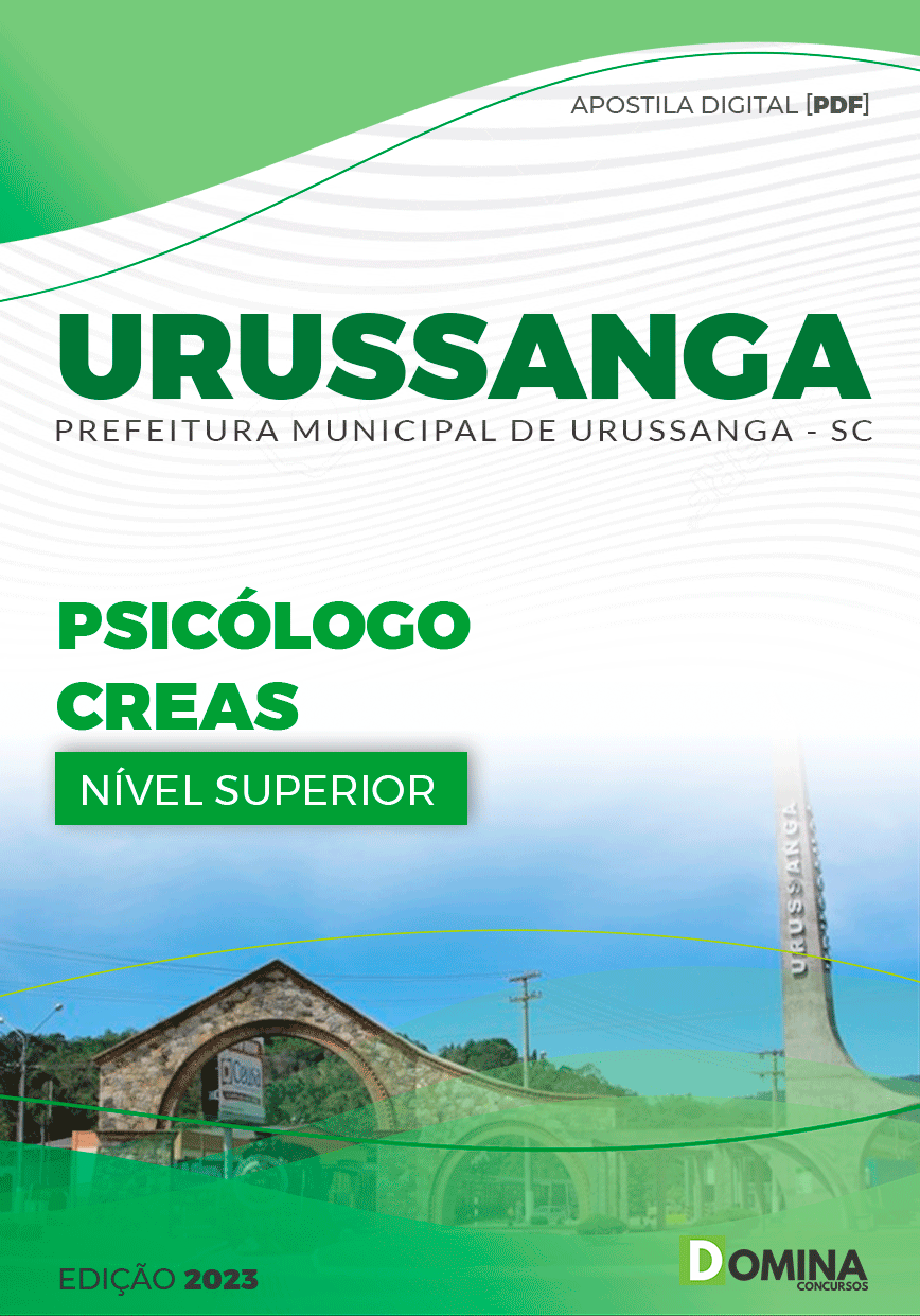 Apostila Concurso Pref Urussanga SC 2023 Psicólogo CREAS