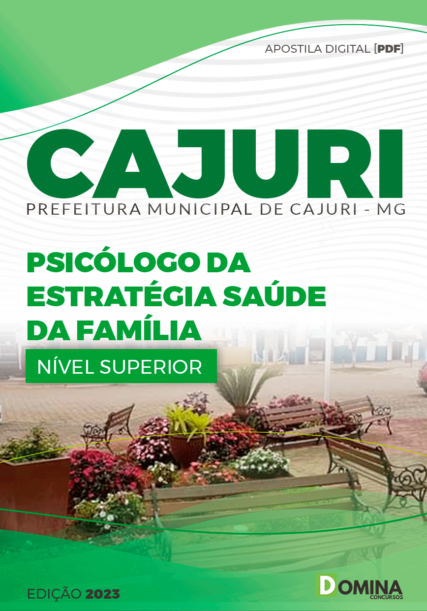 Apostila Concurso Pref Cajuri MG 2023 Psicólogo Estratégia Família