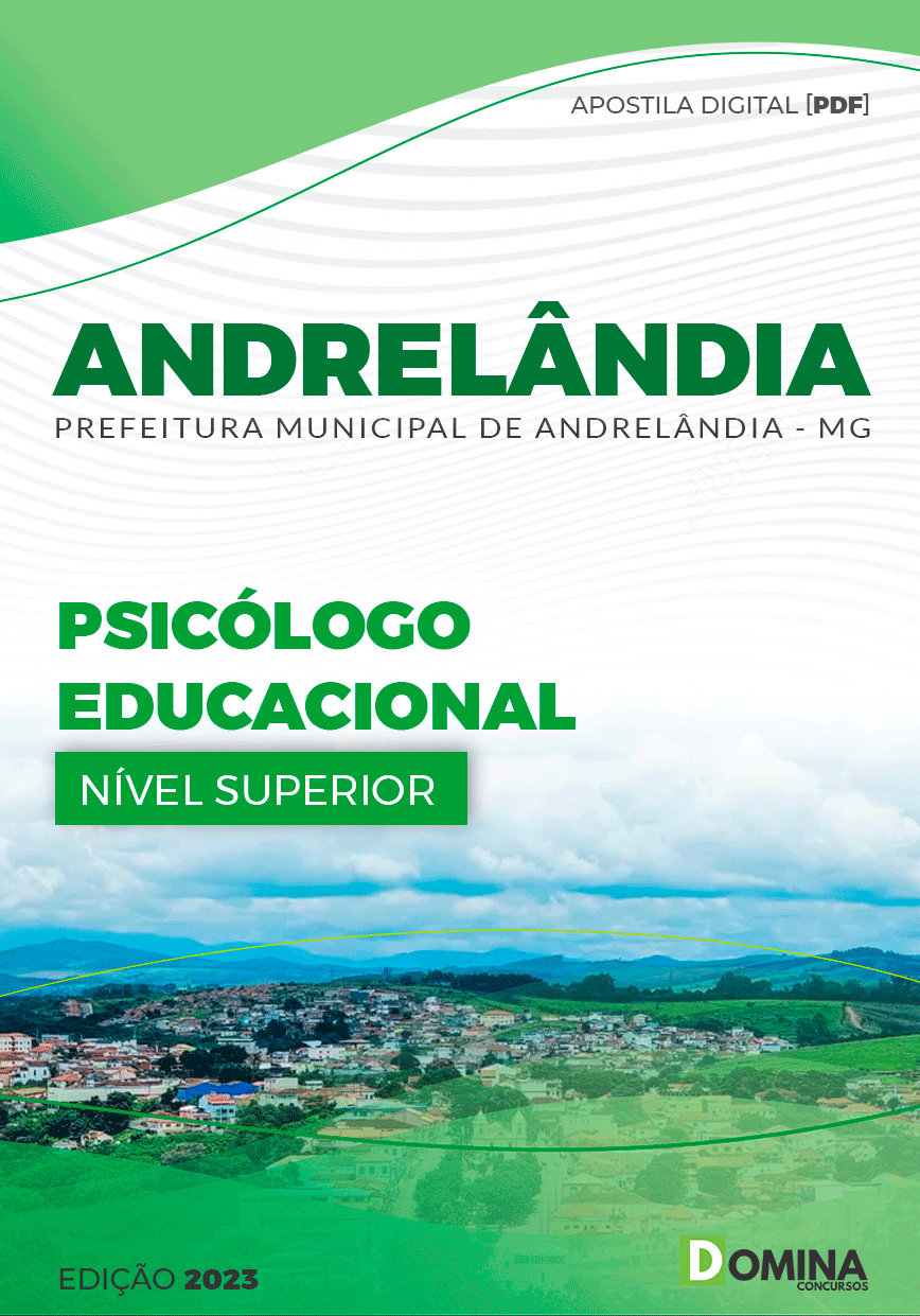 Apostila Pref Andrelândia MG 2023 Psicólogo Educacional